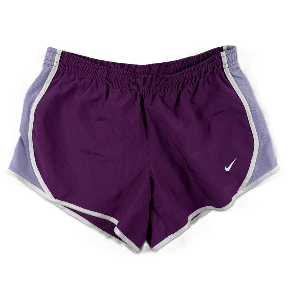 BUNDLE (3) - Women's Nike Athletic Shorts Size S Blue, Purple, Green /White - Picture 2 of 12